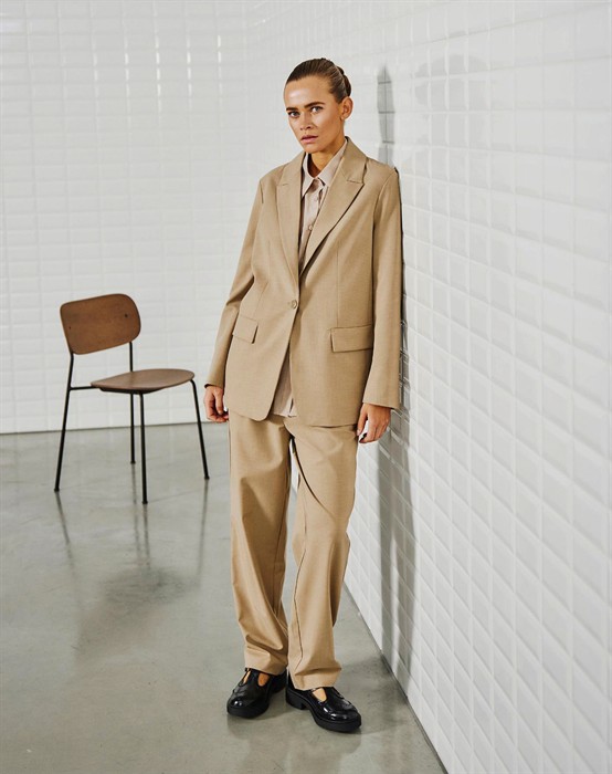 Valentina WBL Tailored Bukser - Falcon Melange