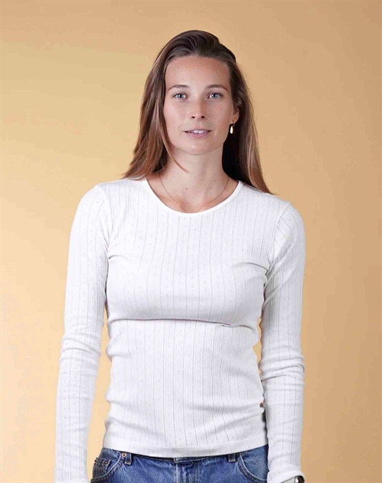 Pointelle Women\'s Langærmet Trøje