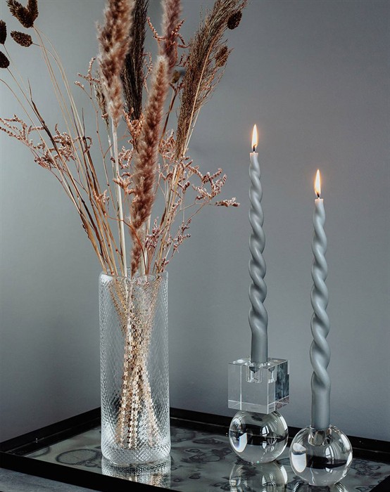 Harlequin Cylinder Carafe - Clear