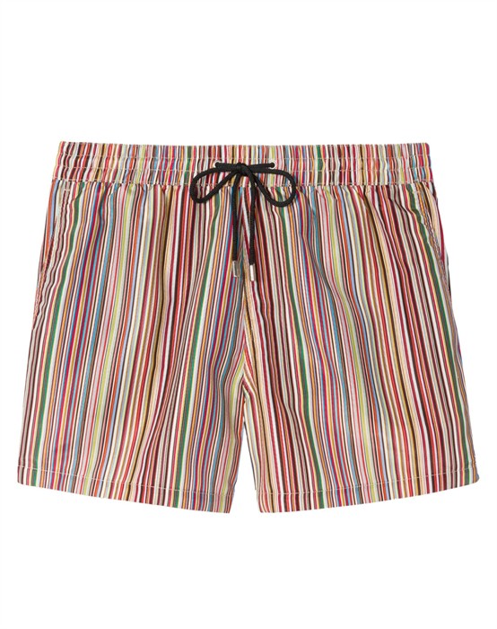 Signature Stripe Badeshorts