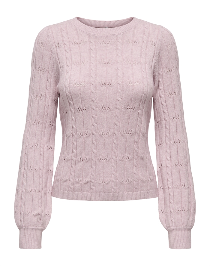 Only - ONLKatia LS Structure Strik - Burnished Lilac