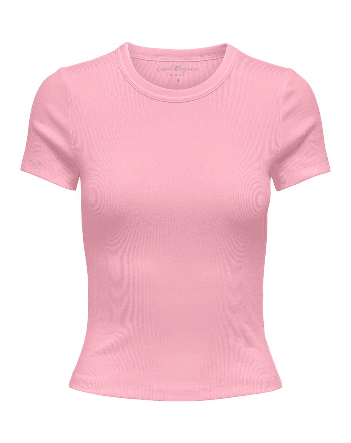 Only - Onlval Life T-Shirt - Romance Rose
