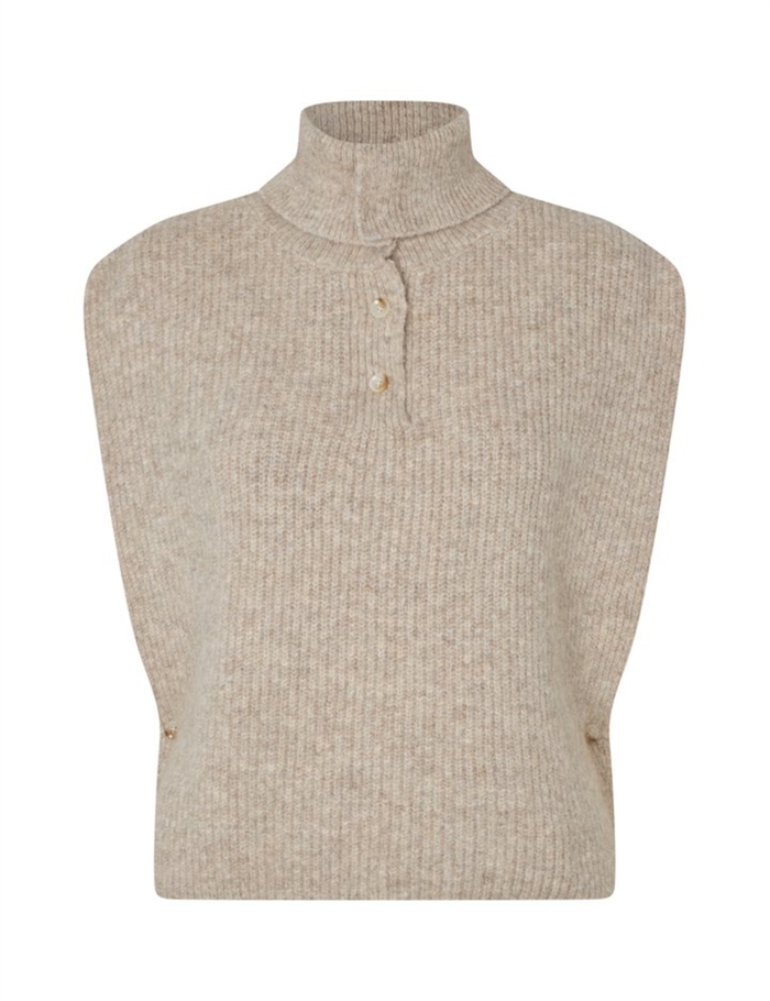 mbyM - Tristiana-M Scarf - Light Taupe Melange