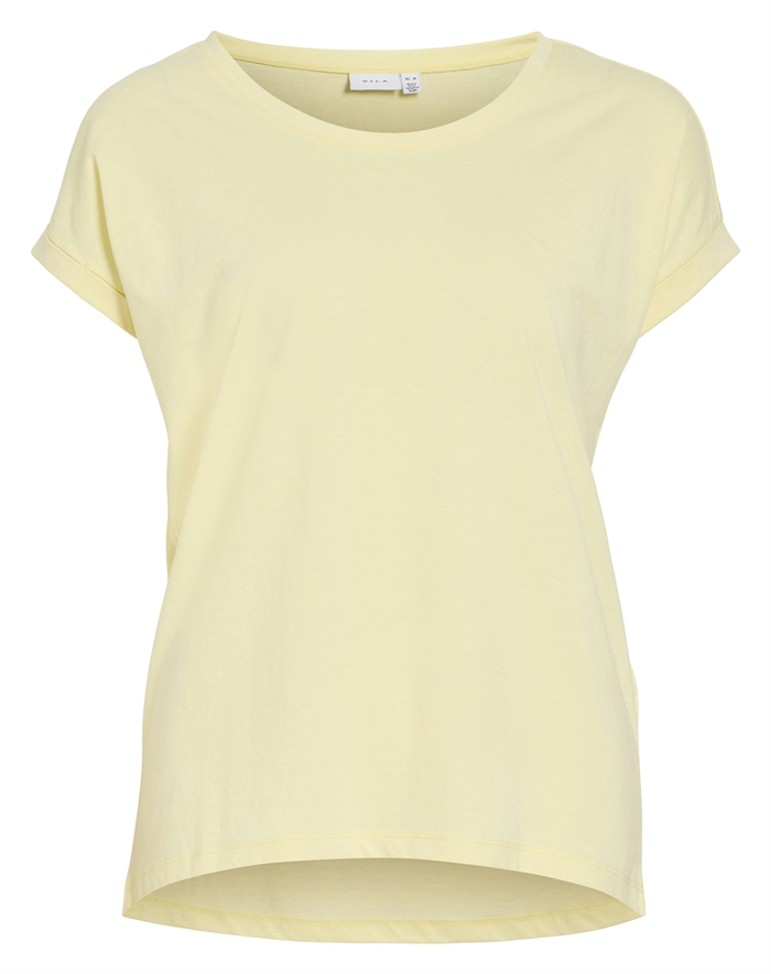 Vila - VIDreamers New Pure T-shirt - Pastel Yellow