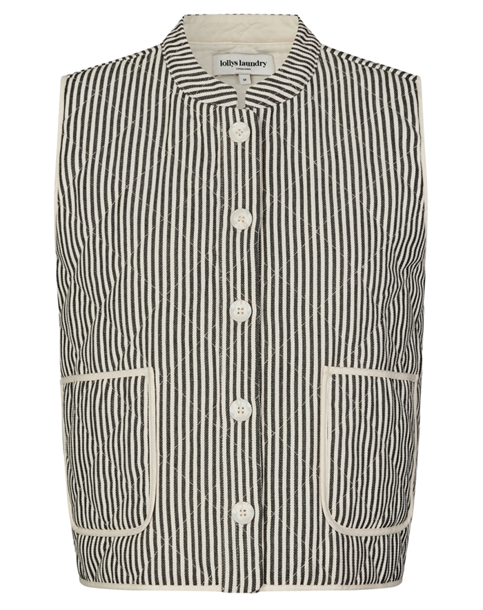 Lollys Laundry - Cairo LL Quilted Vest - Black