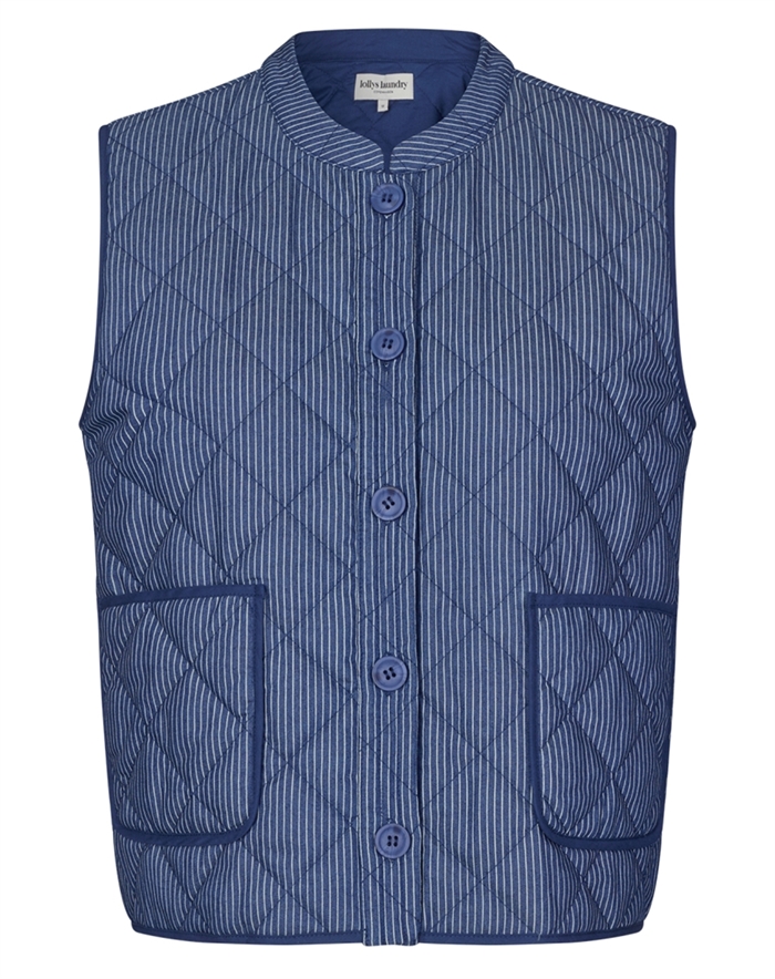 Lollys Laundry - Cairo LL Vest - Dark Blue