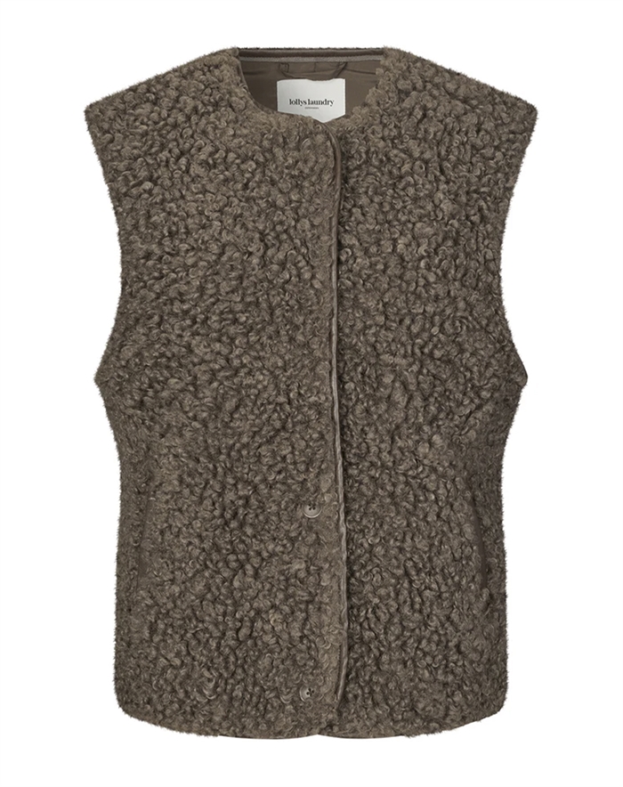  Lollys Laundry - Vada LL Vest - Dark Mokka 