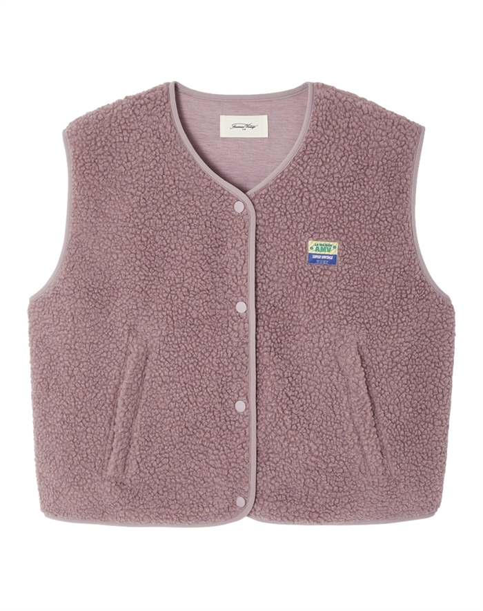 American Vintage - Hocktown Vest - Prunelle Chine