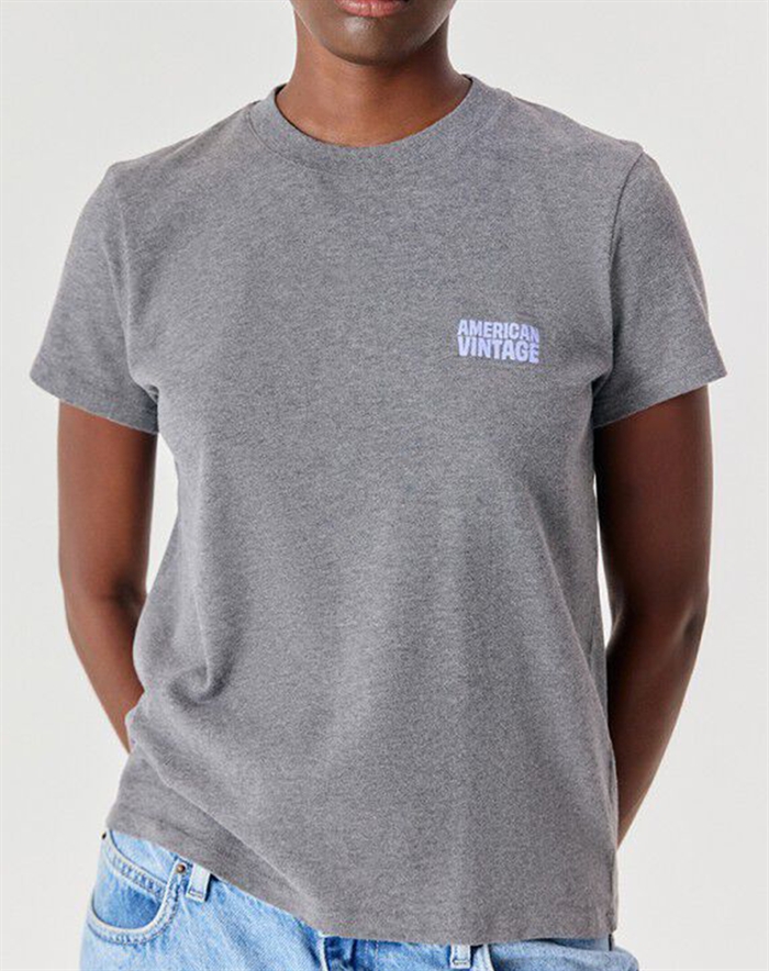 American Vintage - Ykobow T-shirt - Granite Chin