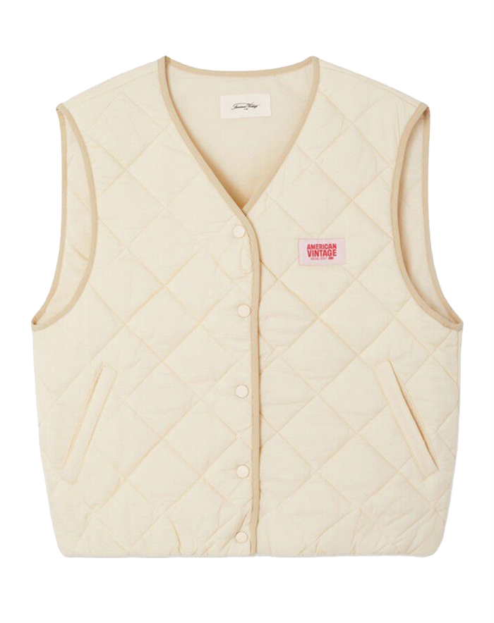 American - Yupibam Vest - Cream
