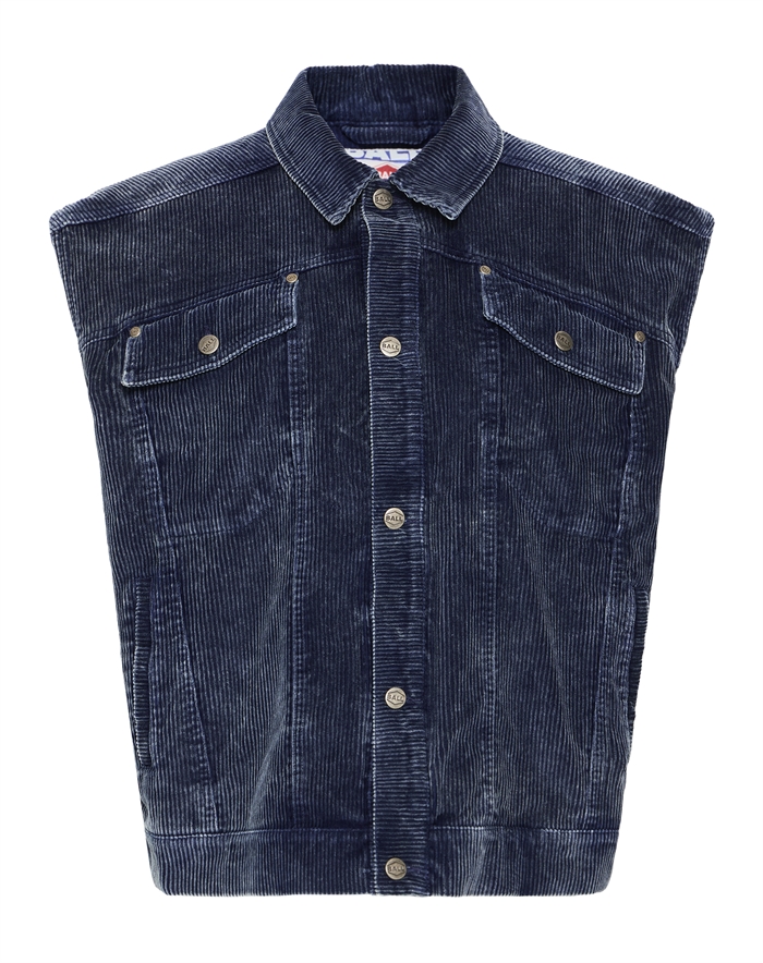 Ball Original - BACorbin Corduroy Vest - Sky Captain