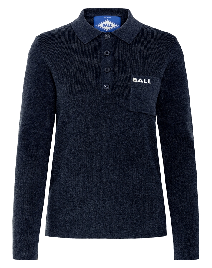 Ball Original - BAMarietta Knit Polo - Sky Captain