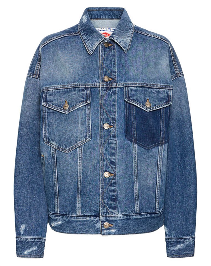 Ball Original - BaCammie Denim Jakke - Medium Blue Wash