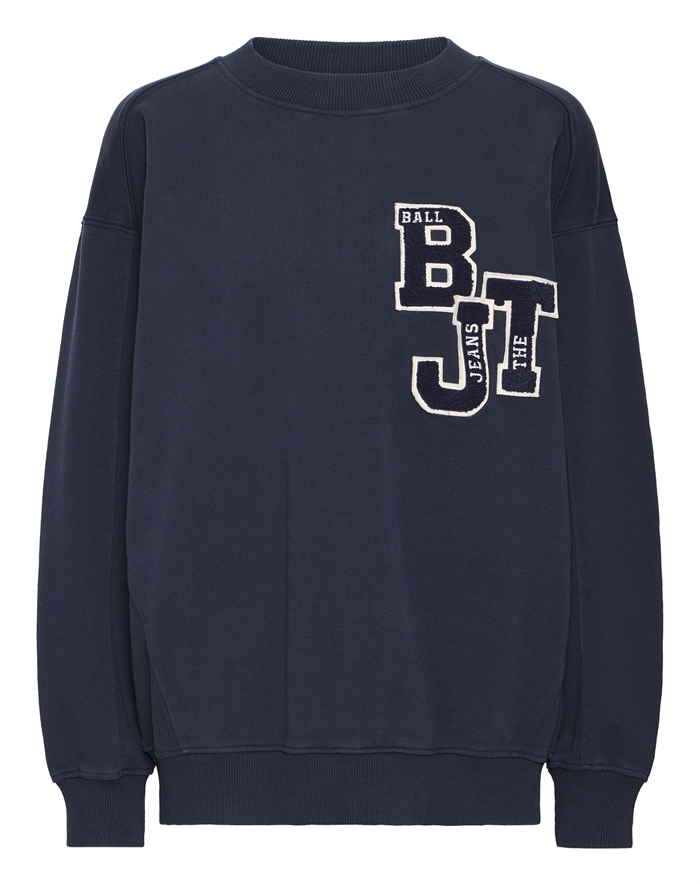 Ball Original - BaAlessandro Letter Patch Sweatshirt - Sky Captain