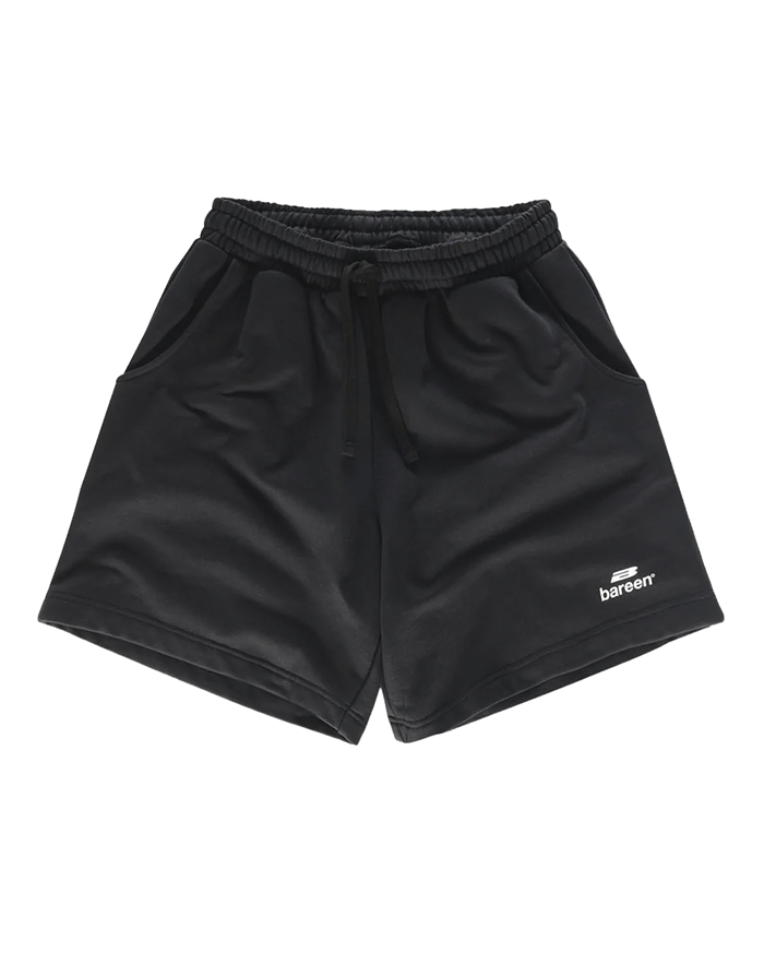 Bareen - Logo Sweat Shorts - Black