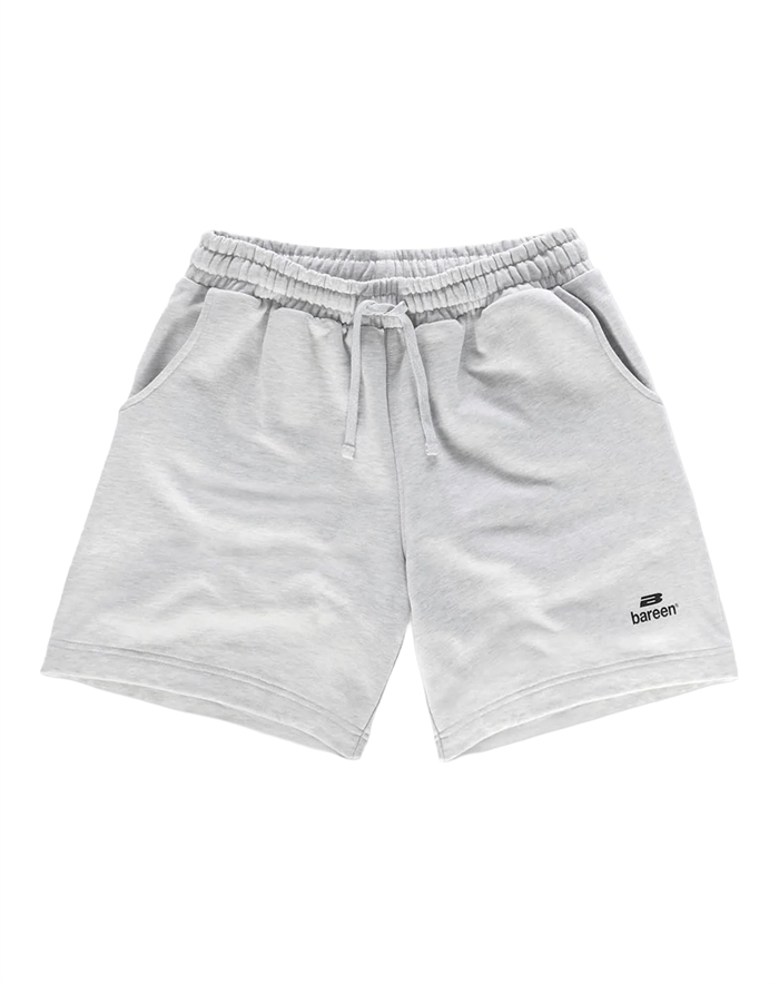 Bareen - Logo Sweat Shorts - Cloudy Grey