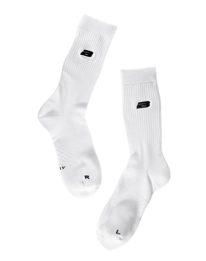 Bareen - Logo Tennis Strømper 3-pak - White