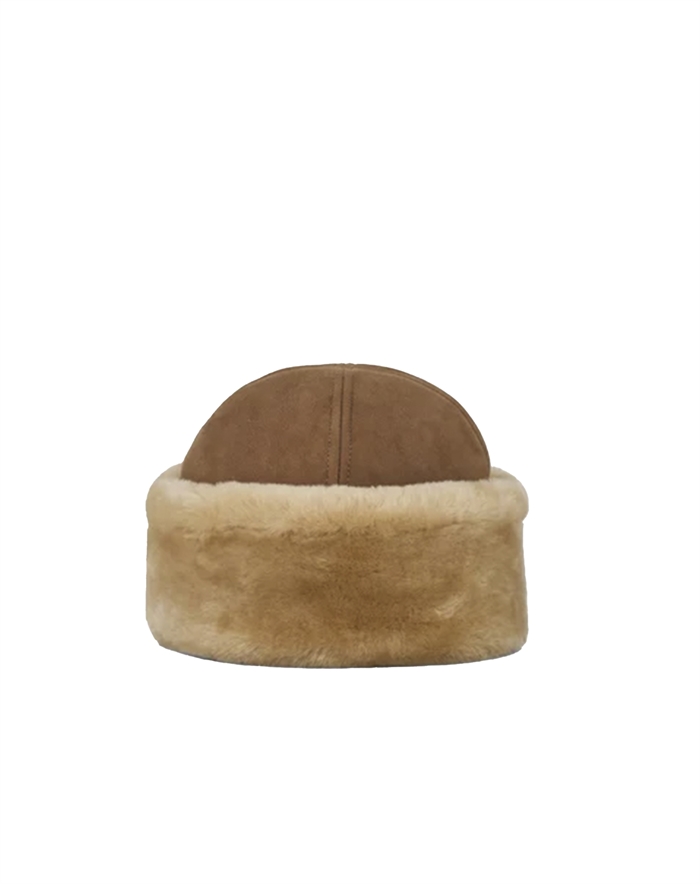 Beck Söndergaard - Dora Shearling Hat - Emperador Brown