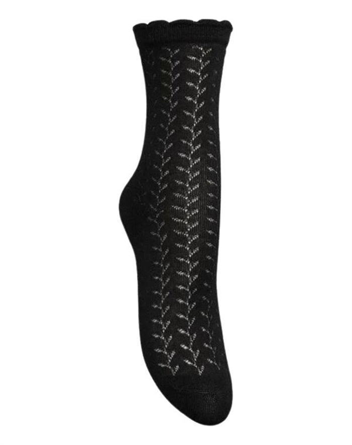 Beck Söndergaard - Leofa Cotta Strømper - Black 