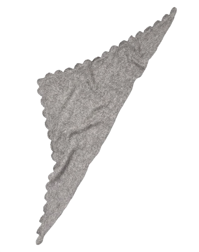 Beck Söndergaard - Opany Triangle Tørklæde - Grey Melange 