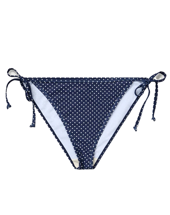 Beck Söndergaard - Polka Dot Baila Bikini Tanga - Navy Blue 