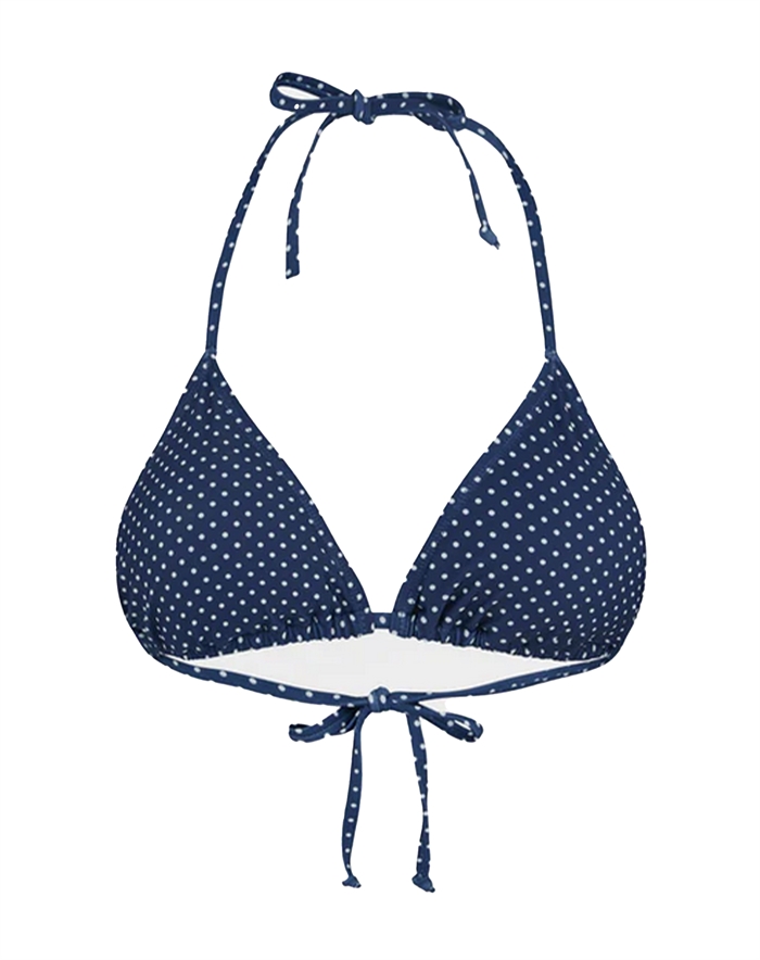 Beck Söndergaard - Polka Dot Bel Bikini - Navy Blue 