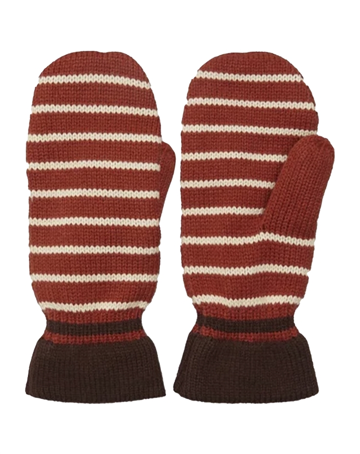 Beck Söndergaard - Thin Striped Emerald Vanter - Rooibos Orange 