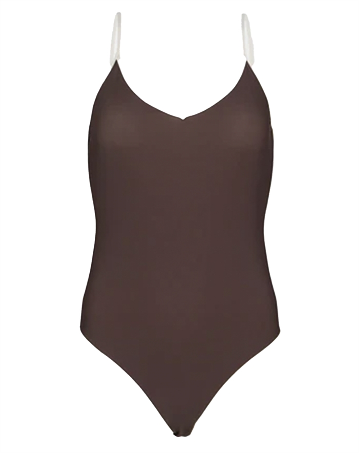 Beck Söndergaard - Contrast Bea Badedragt - Hot Fudge Brown