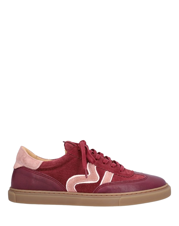 Billi Bi - A8581 Sport Suede Sko - Bordo