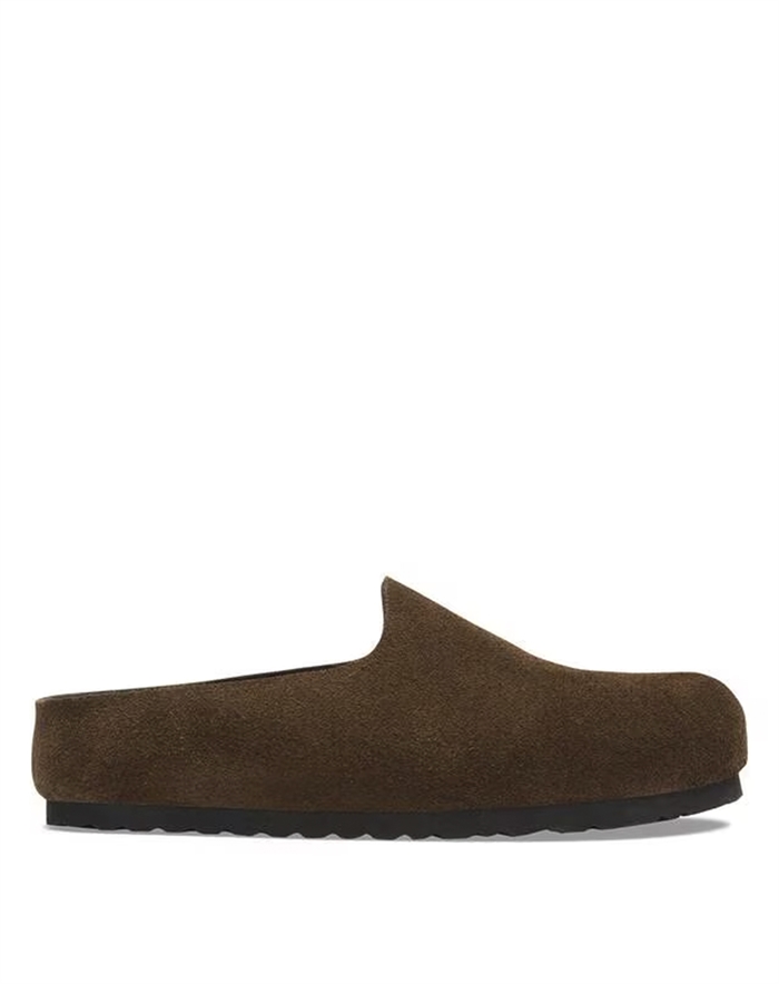 Birkenstock - Amsterdam Wrapped Suede Leather Sandal - Carafe