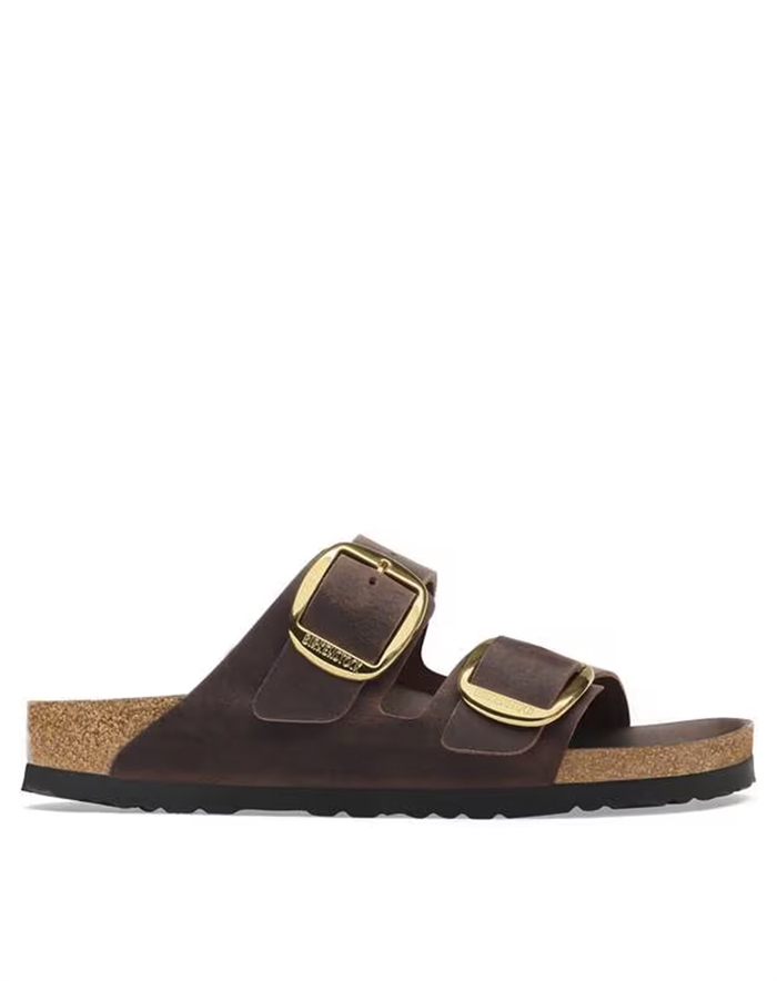 Birkenstock - Arizona Big Buckle Oiled Leather Sandal - Habana