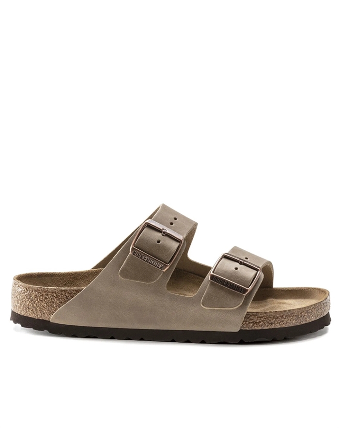 Arizona Soft Footbed Olied Leather Sandal - Tabacco Brown - Birkenstock