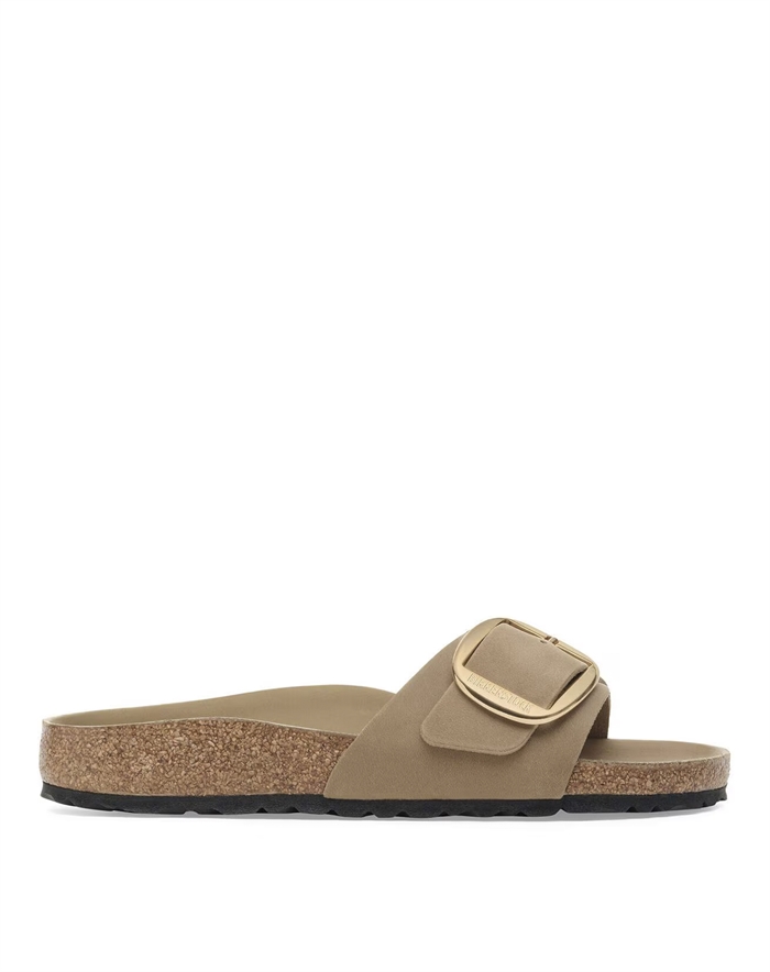 Birkenstock - Madrid Big Buckle Oiled Leather Sandal - Tobacco Brown