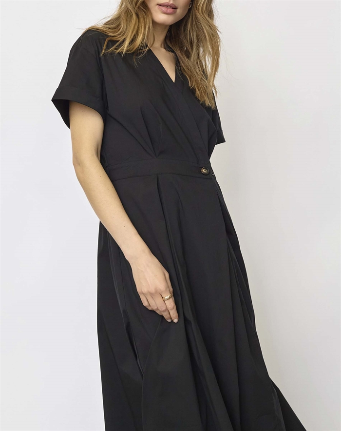Co\' Couture - ElaraCC Wrap Kjole - Black