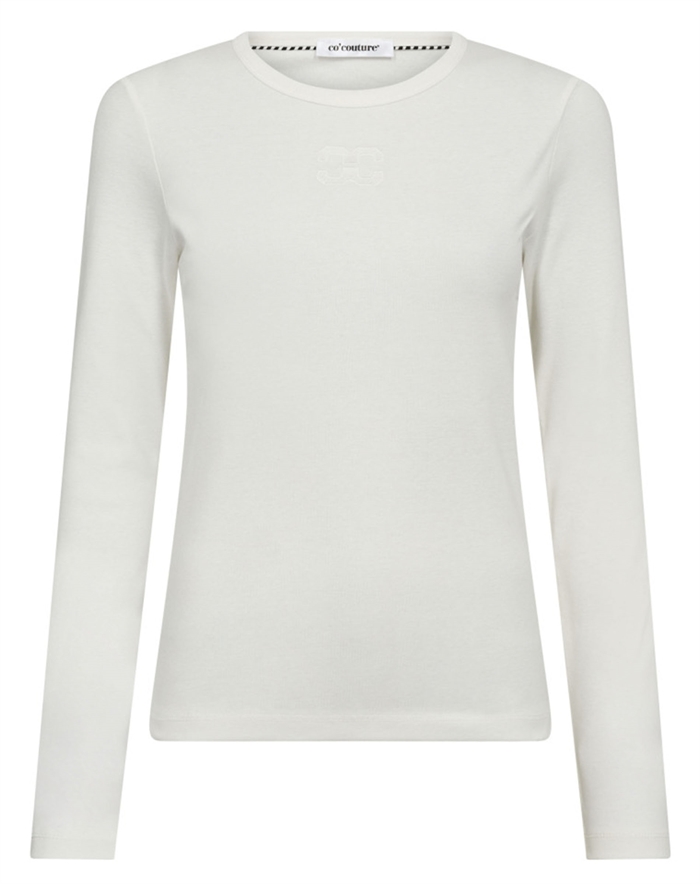 Co\'Couture - Granny CC Embroidery T-shirt - White
