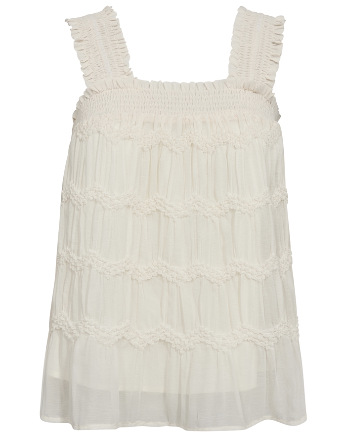 Co\' Couture - Jerrycc Smock Strap Top - Off White