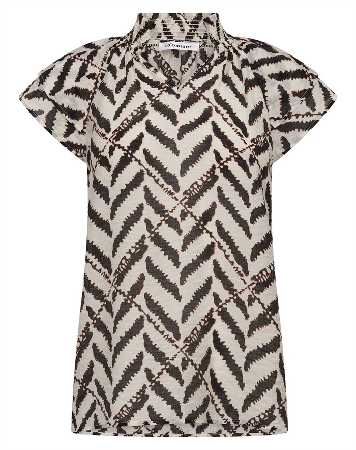 Co\' Couture - MemphisCC Sunrise Top - Off White