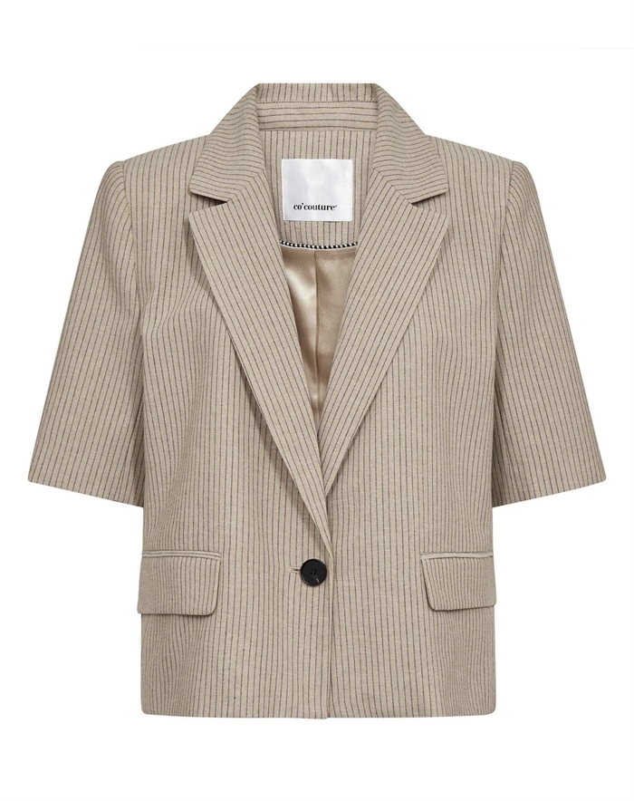 Co Couture - Nadine CC Kortærmet Blazer - Bisquit