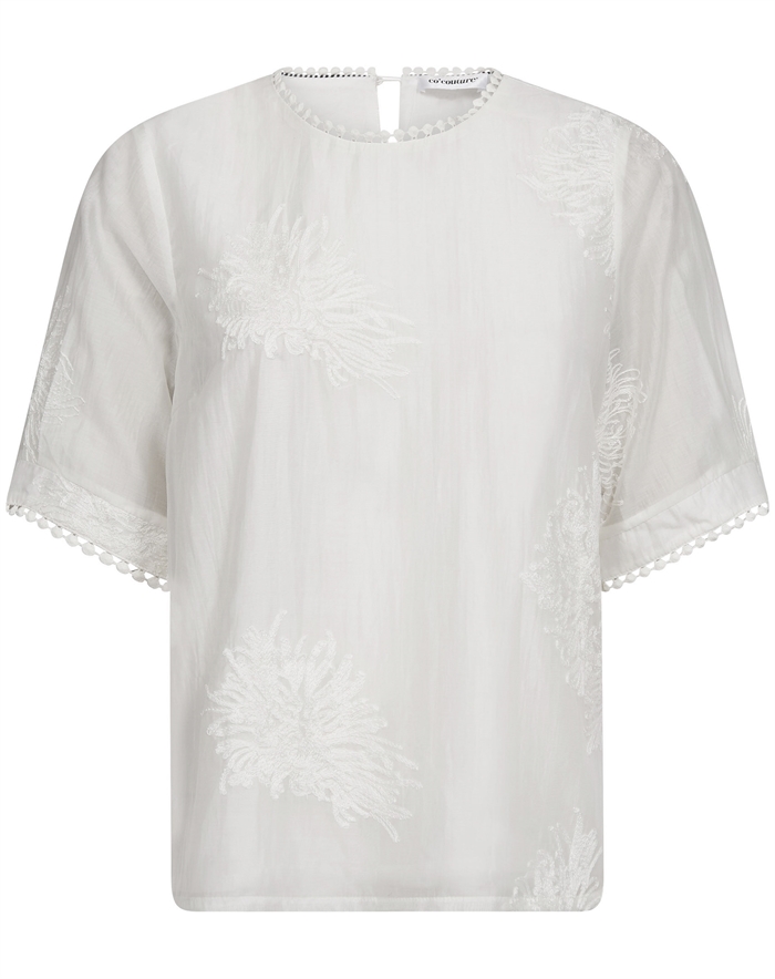 Co\' Couture - NeaCC O-Bluse - White