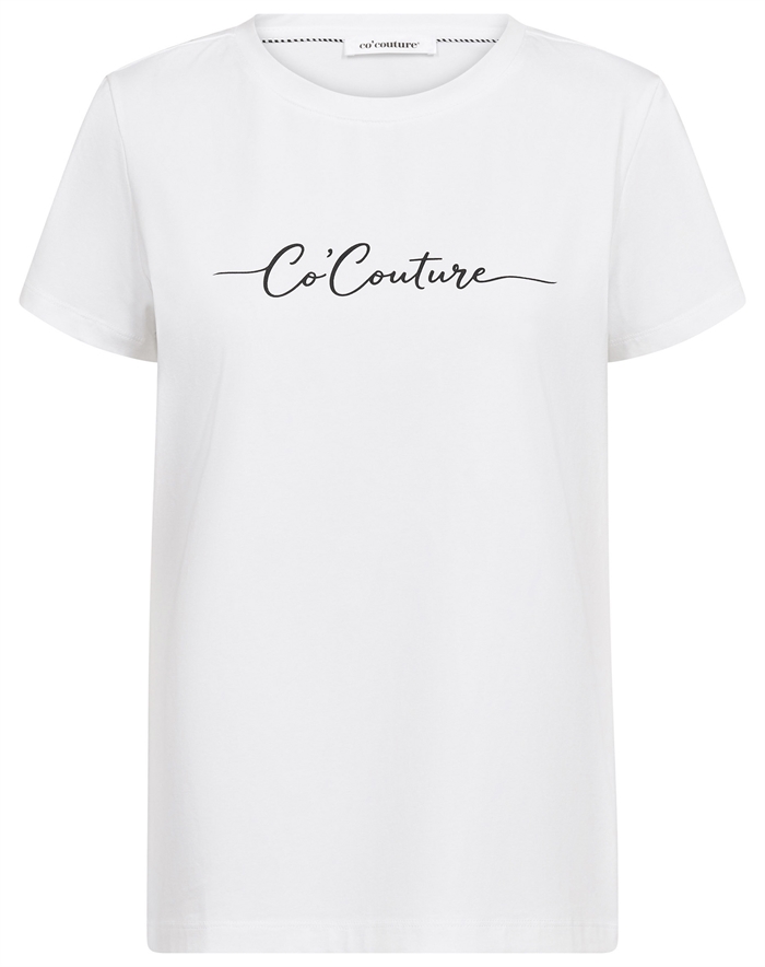 Co\'Couture - Signature Script T-shirt - White