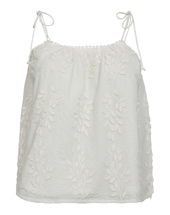 Co\'Couture - Nessa Singlet Top - Off White 