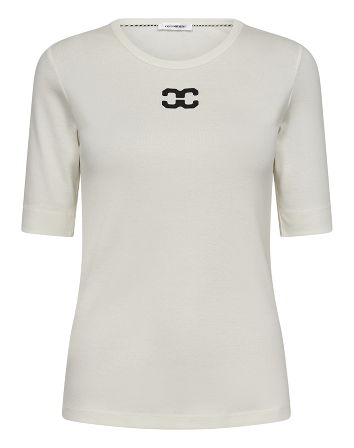 Co\'Couture - Granny CC Logo T-shirt - Off White