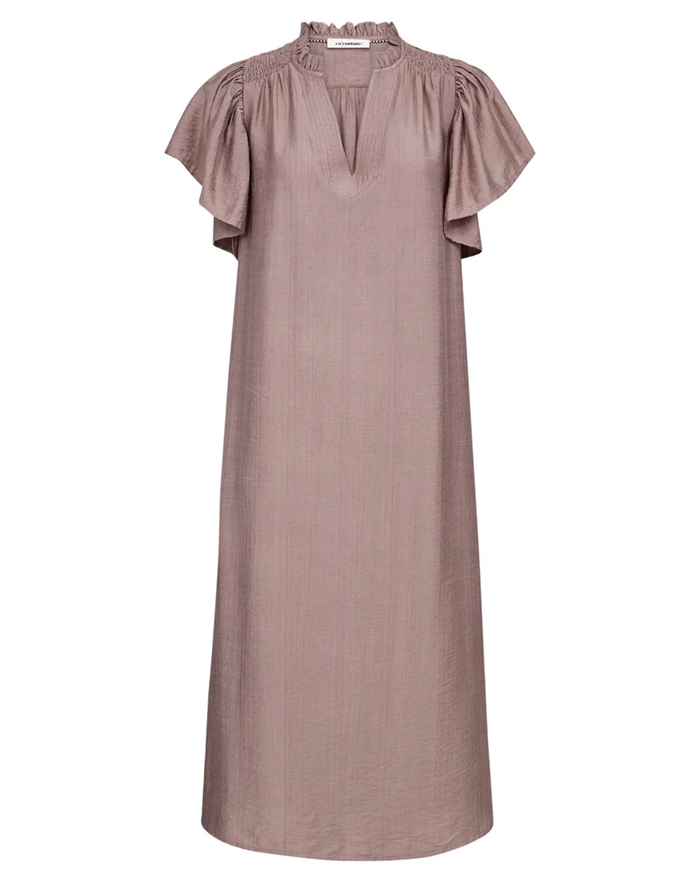 Co\'Couture - Hera CC Frill Kjole - Old Rose
