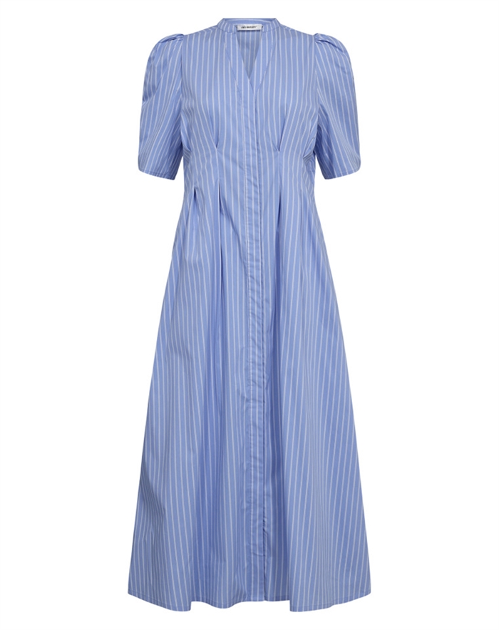 Co\'Couture - Mica CC Stripe Kjole - Pale Blue
