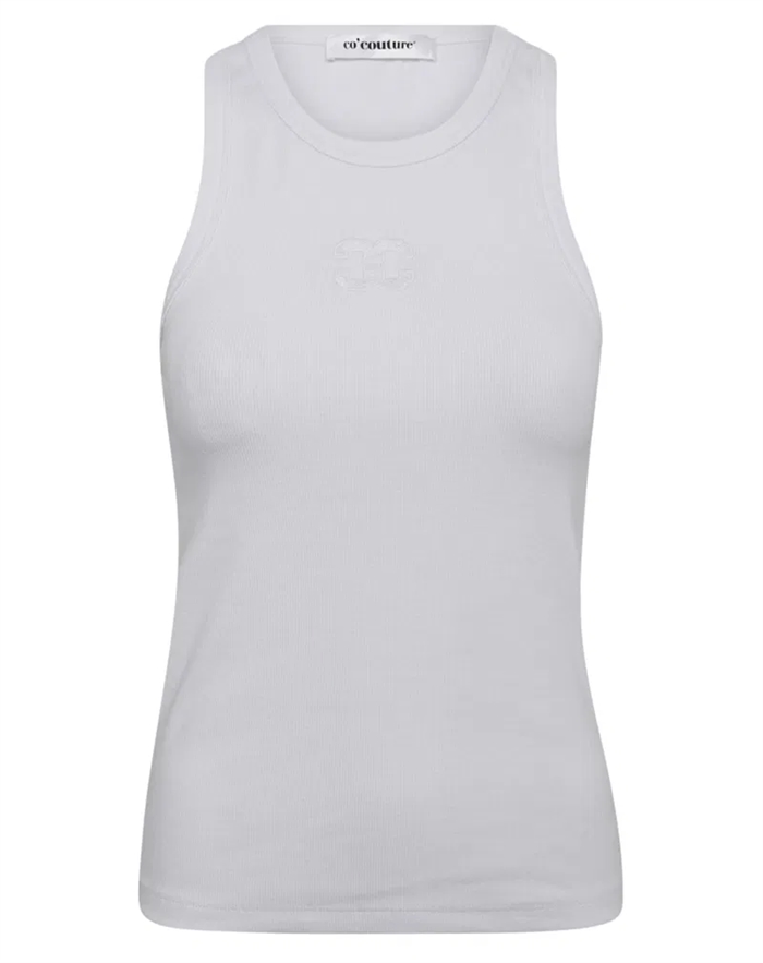 Sahara CC Embroidery Tank Top - Co\'Couture