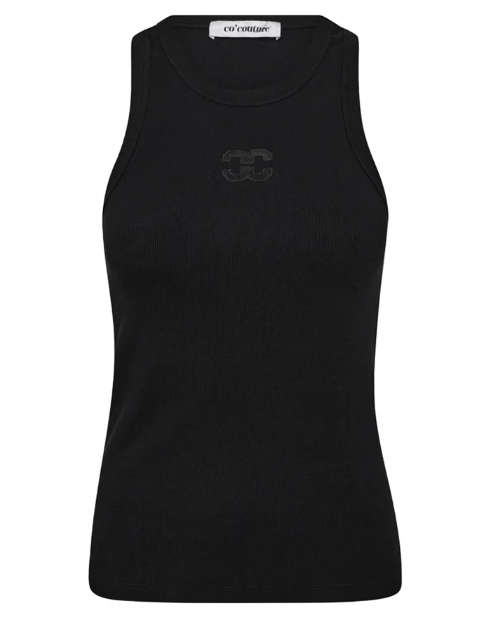 Sahara CC Embroidery Tank Top - Co\'Couture