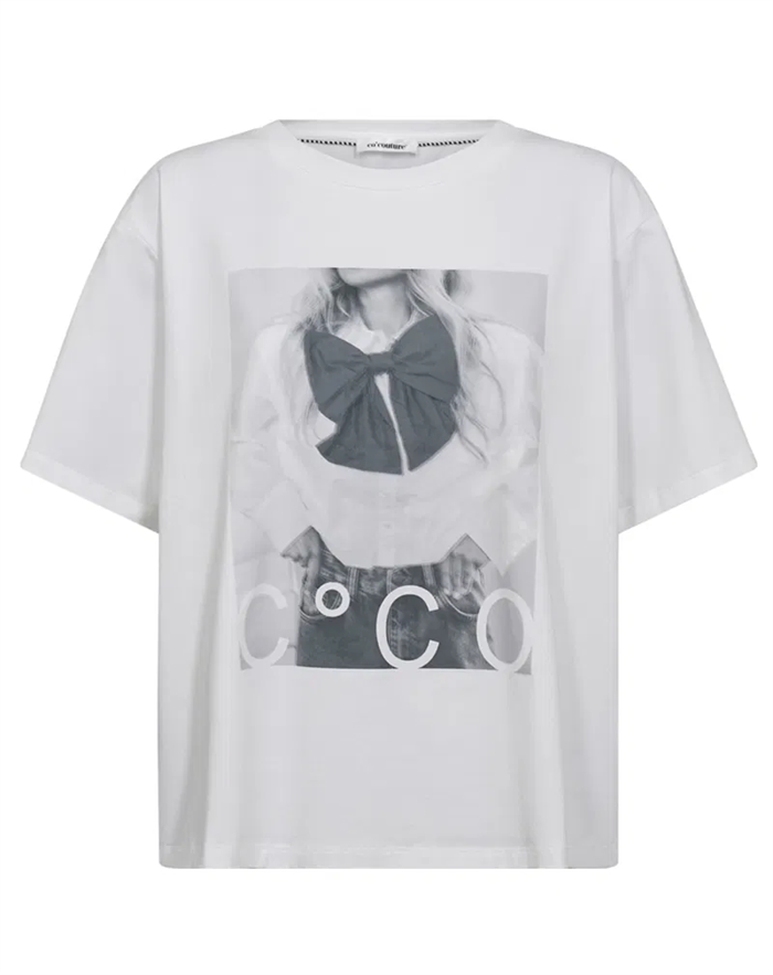 Siara CC Bow Oversize T-shirt - Co Couture