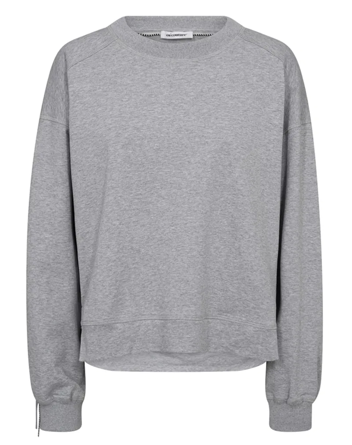 Stud CC Fringe Sweatshirt - Co\'Couture