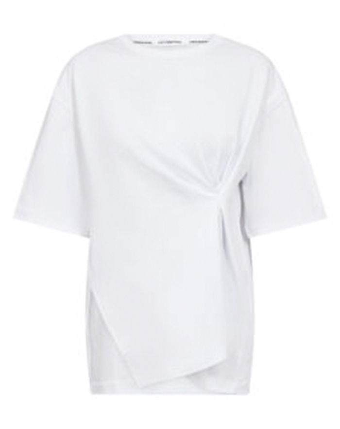 Co´Couture - MedaxCC Asym T-shirt - White