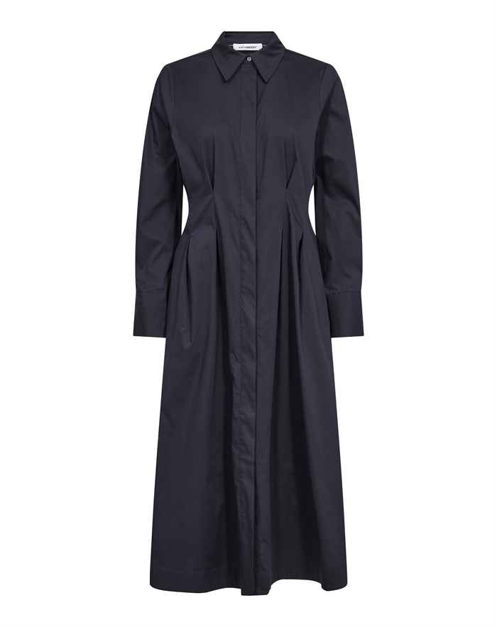 Co´Couture - SannaCC Skjorte Kjole - Navy